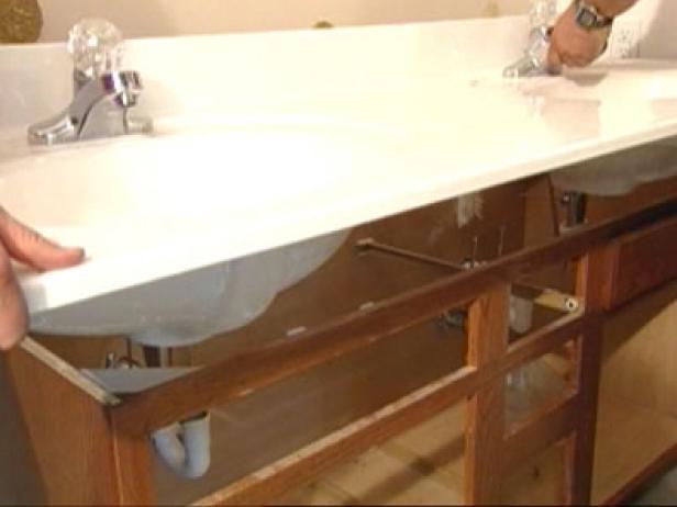 removing the vanity removing the vanity