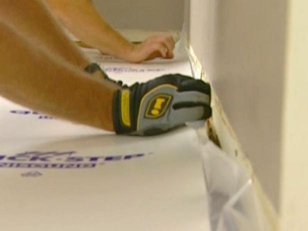 run underlayment next to longest wall in room run underlayment next to longest wall in room