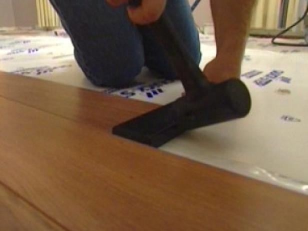 tap planks into place tap planks into place