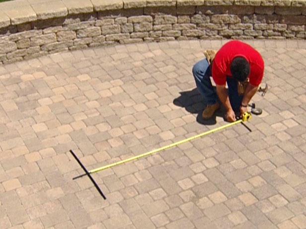measure and mark for center measure and mark for center