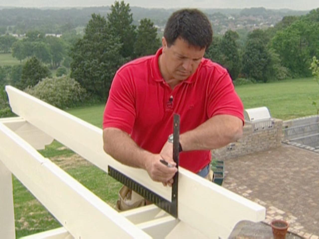 How to Cut and Install the Purlins and Capitals for a ...