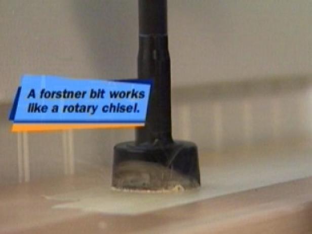 drill holes with forstner bit drill holes with forstner bit