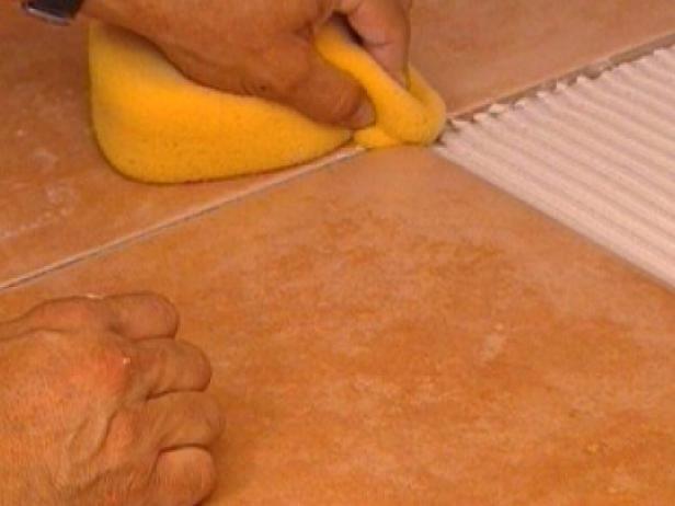 clean joints of excess thin set clean joints of excess thin set