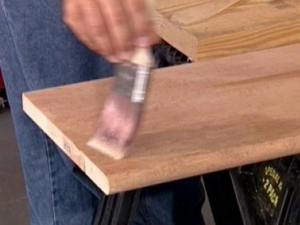 apply polyurethane to treads, railing and post apply polyurethane to treads, railing and post