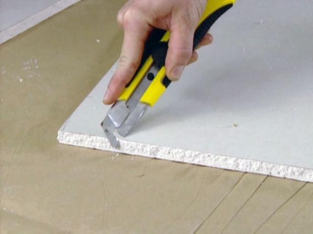 cut piece of drywall needed for patch cut piece of drywall needed for patch