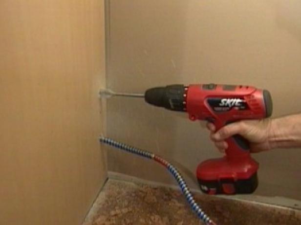 drill holes in side of sink cabinet drill holes in side of sink cabinet