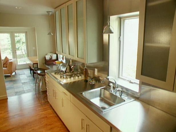 stainless steel is good choice for galley kitchen stainless steel is good choice for galley kitchen