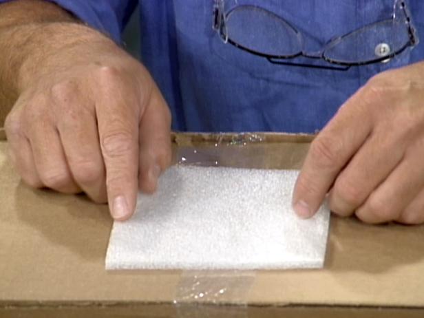 seal hole with foam seal hole with foam