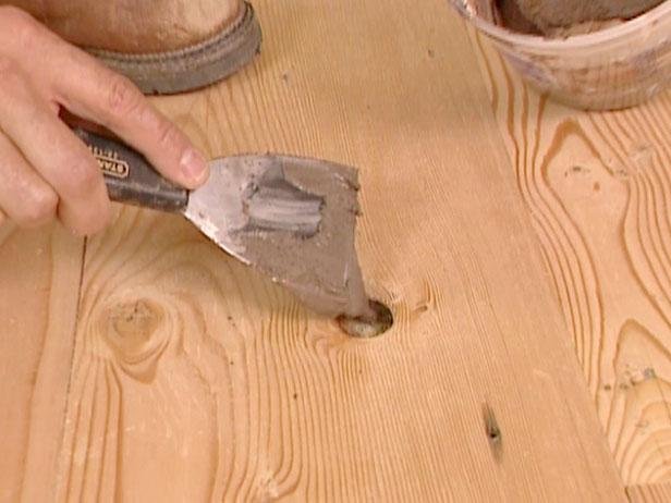 putty dyed to match character marks of planking putty dyed to match character marks of planking