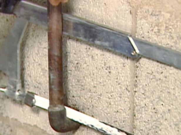 cut pipe at bend and remove faucet assembly cut pipe at bend and remove faucet assembly