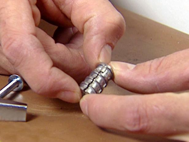 For cinderblock walls use a lead anchor to grip the screws. Self tapping drywall anchors tap directly into the drywall with no pre-drilling.