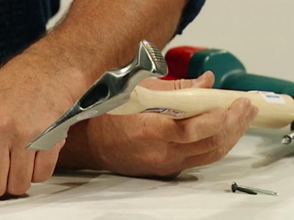 use special drywall hammer with rounded head use special drywall hammer with rounded head