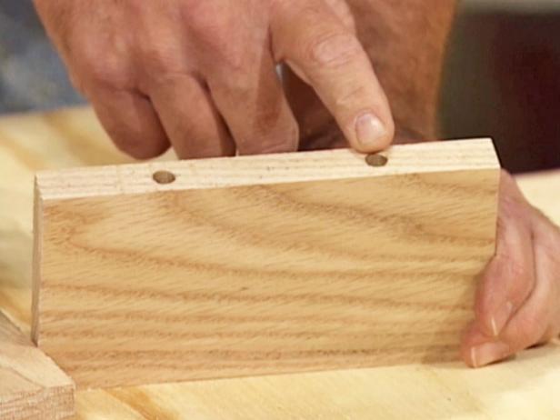 drill holes in wood block drill holes in wood block