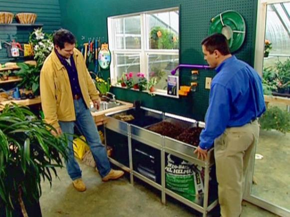 customized potting station aids with cleanup customized potting station aids with cleanup