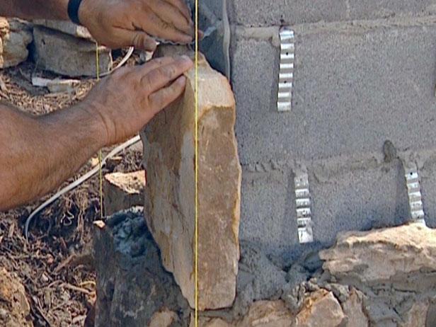 work wall ties into mortar moving up block work wall ties into mortar moving up block