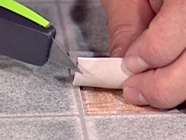 clean off old adhesive and dry fit patch clean off old adhesive and dry fit patch