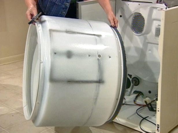 pull drum straight out to access motor and pulley pull drum straight out to access motor and pulley
