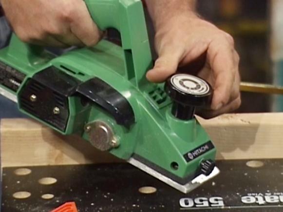 adjust depth of cut on top of planer adjust depth of cut on top of planer
