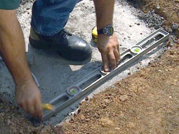 use level to make mark parallel to road use level to make mark parallel to road