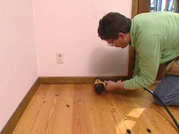 use base molding and shoe to cover seam use base molding and shoe to cover seam
