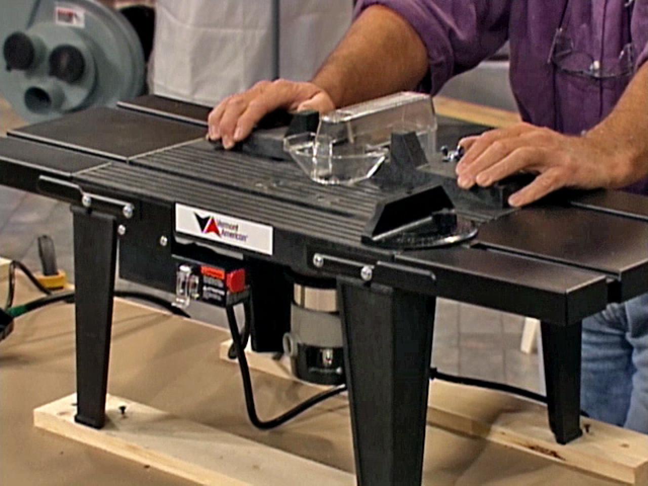 Tips on Using a Router Table DIY