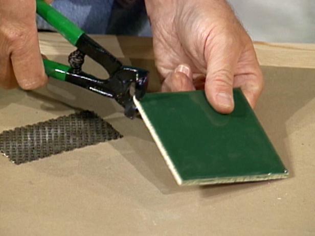 use tile nippers to cut tiles for small places use tile nippers to cut tiles for small places