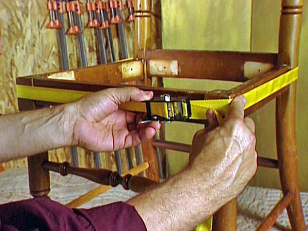 use strap clamp to hold frame together use strap clamp to hold frame together