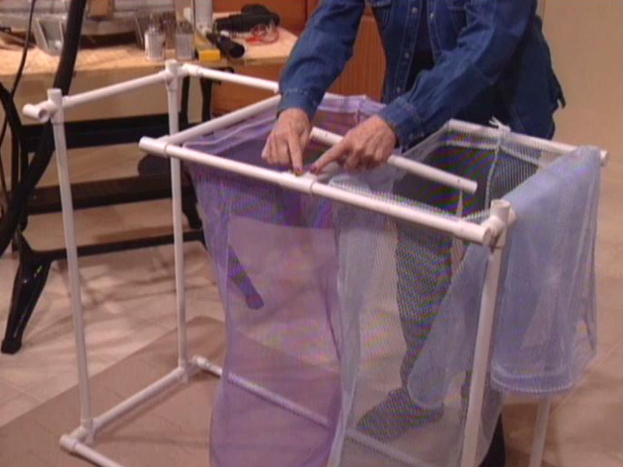 What is a PVC laundry sorter?