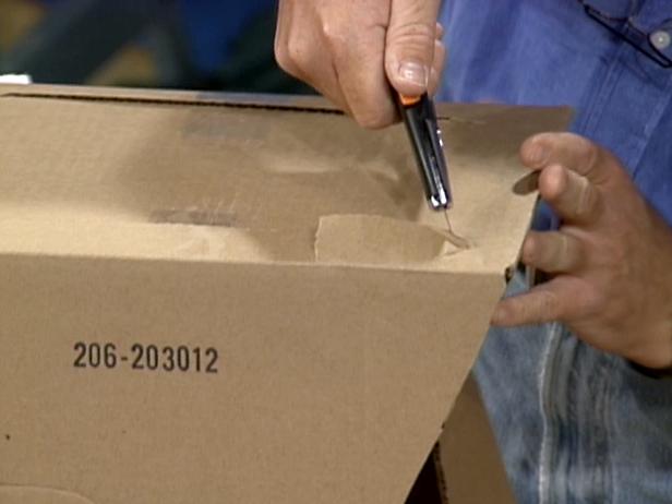 cut openings in box cut openings in box