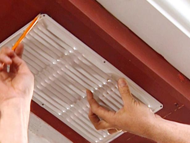 use vent itself as template for where to cut use vent itself as template for where to cut