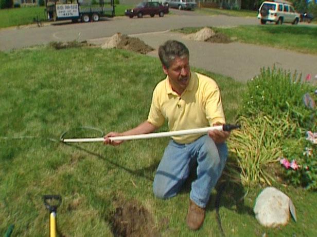 flush water through system to clean out debris flush water through system to clean out debris