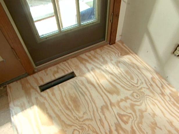 mark and cut out vent holes in plywood mark and cut out vent holes in plywood