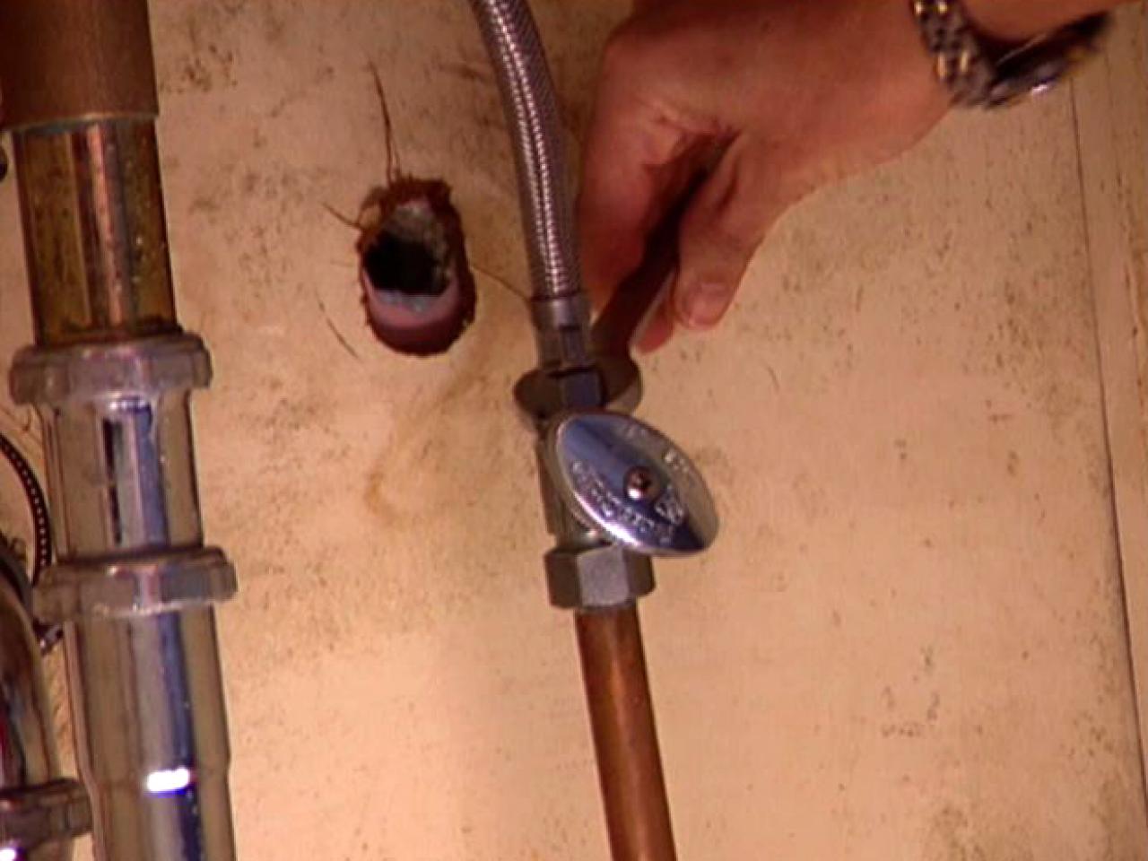 How To Install Shut Off Valves On Pex