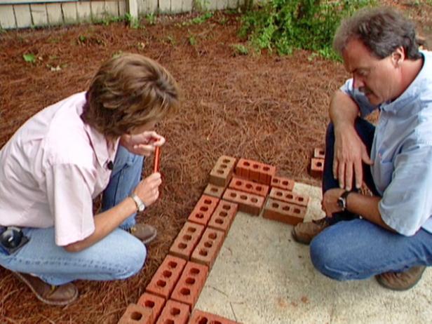 make sure bricks are square at corners make sure bricks are square at corners