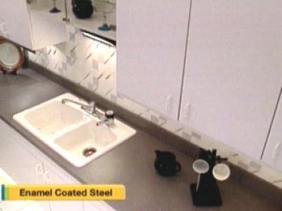 enamel covered steel sink is lower end option enamel covered steel sink is lower end option