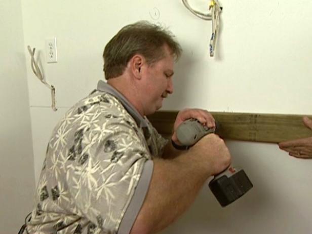 ledger board is temporary support for top cabinets ledger board is temporary support for top cabinets