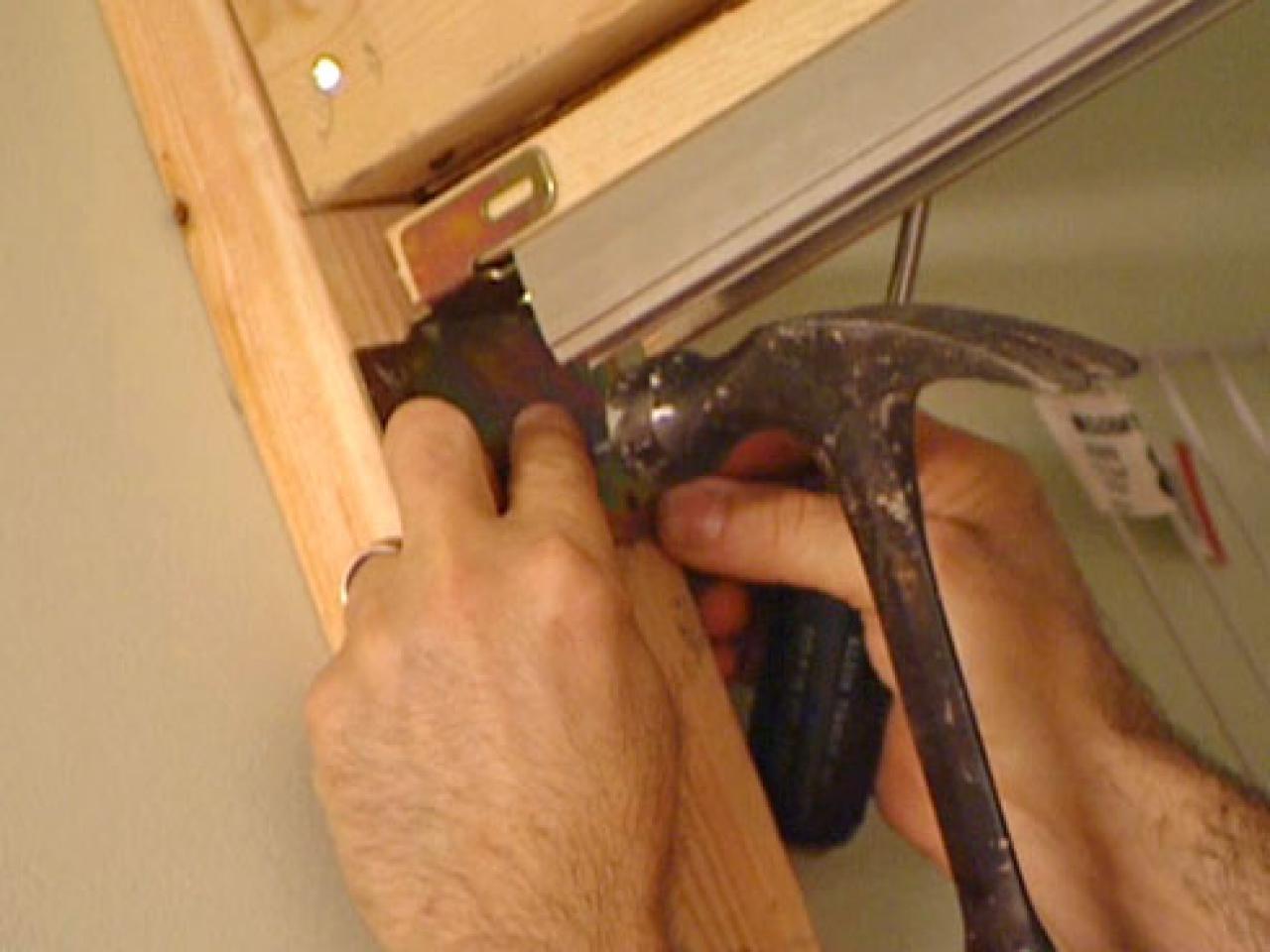 How to Install a Garage Door how-tos DIY How to Install a Garage Door how-tos DIY