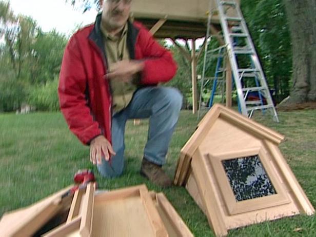 assemble dormer and set it into place assemble dormer and set it into place
