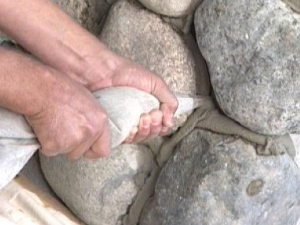 grout seams to add extra support to stones grout seams to add extra support to stones