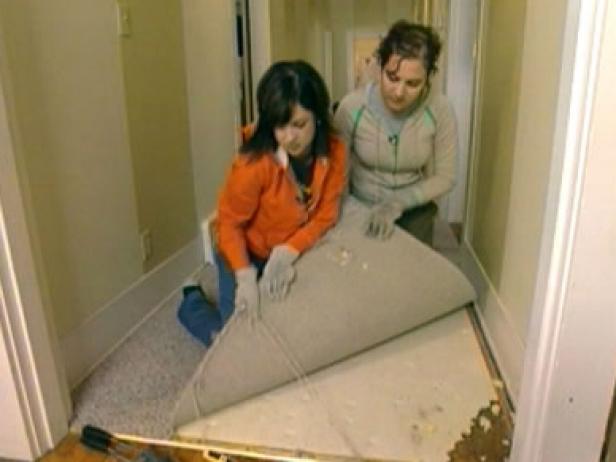 project begins by removing carpet project begins by removing carpet