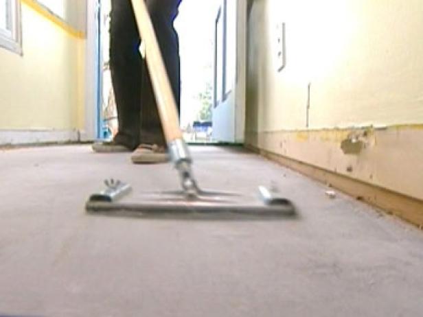 trowel smooth and allow to dry trowel smooth and allow to dry