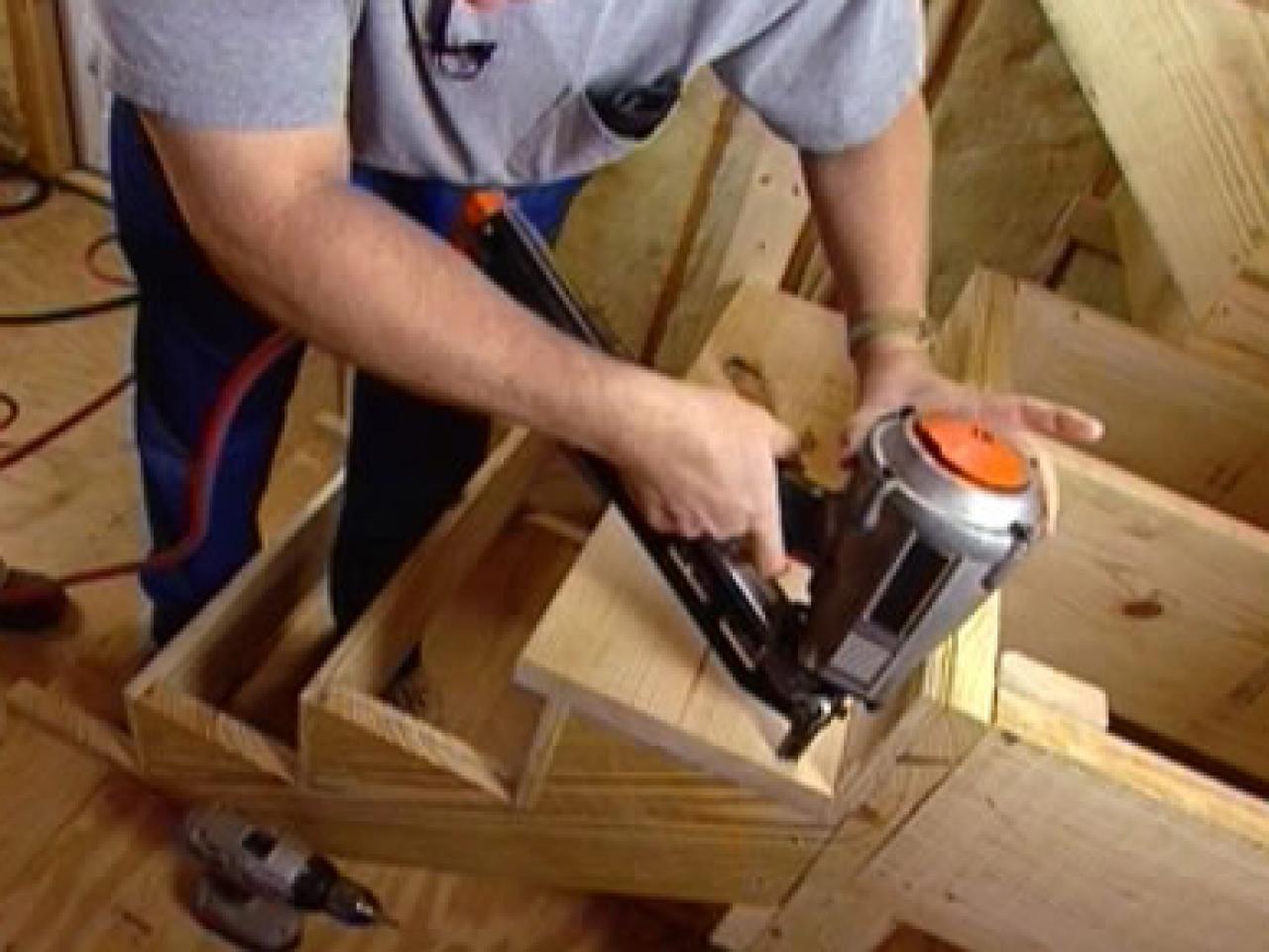 How to Create and Install Stringers, Risers and Treads howtos DIY