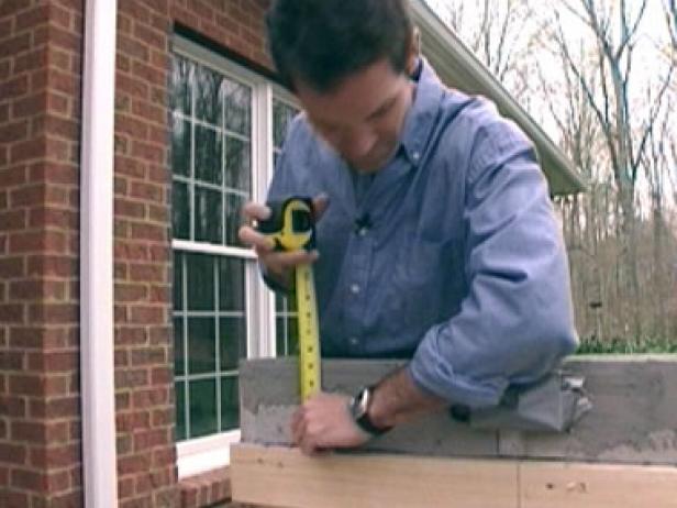 measure area to be covered by stone measure area to be covered by stone