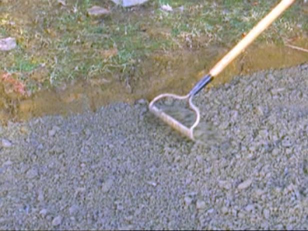 make sure patio slope is consistent with gravel make sure patio slope is consistent with gravel
