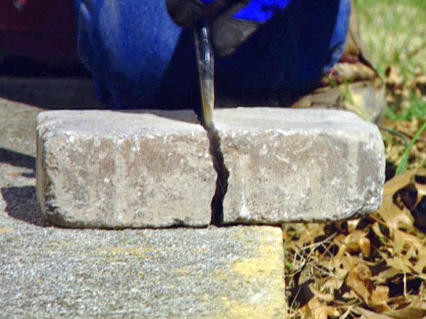 cut odd pieces of pavers cut odd pieces of pavers