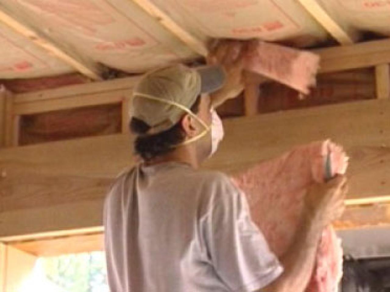 What are some tips for installing attic insulation?