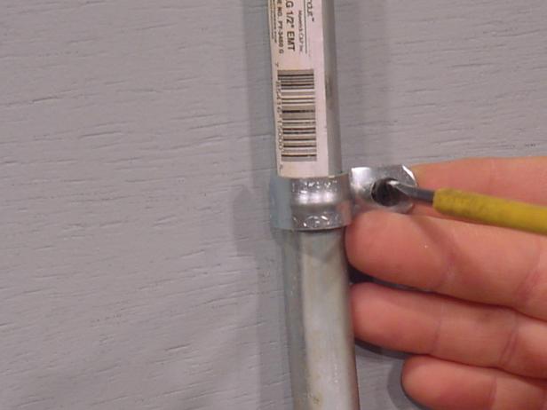 brackets hold conduit tight against wall brackets hold conduit tight against wall