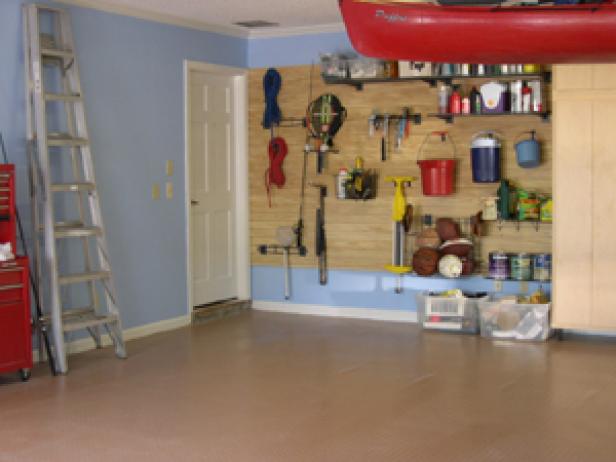 utilize unused space in garage with slatwall utilize unused space in garage with slatwall