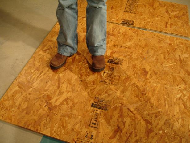 wafer board used to level floor of shop wafer board used to level floor of shop