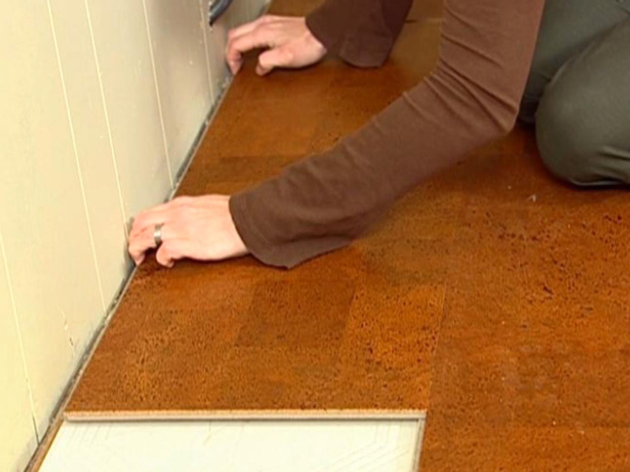 Natural Cork Flooring DIY